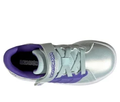 Adidas Lighrorama Court Preschool Girls Light-Up Shoes