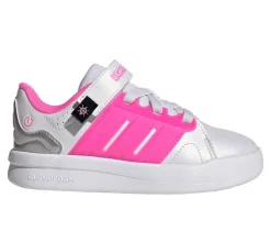 Adidas Lighrorama Court Preschool Girls Light-Up Shoes