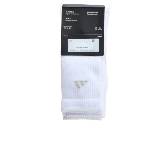 Adidas 6 Pack Womens Superlite Crew Socks