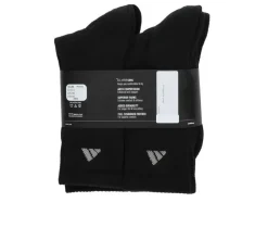Adidas 6 Pair Men's Cushioned Crew Socks