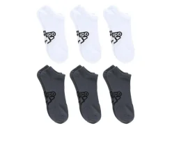 Adidas 6p Mens Superlite Badge No Show Socks