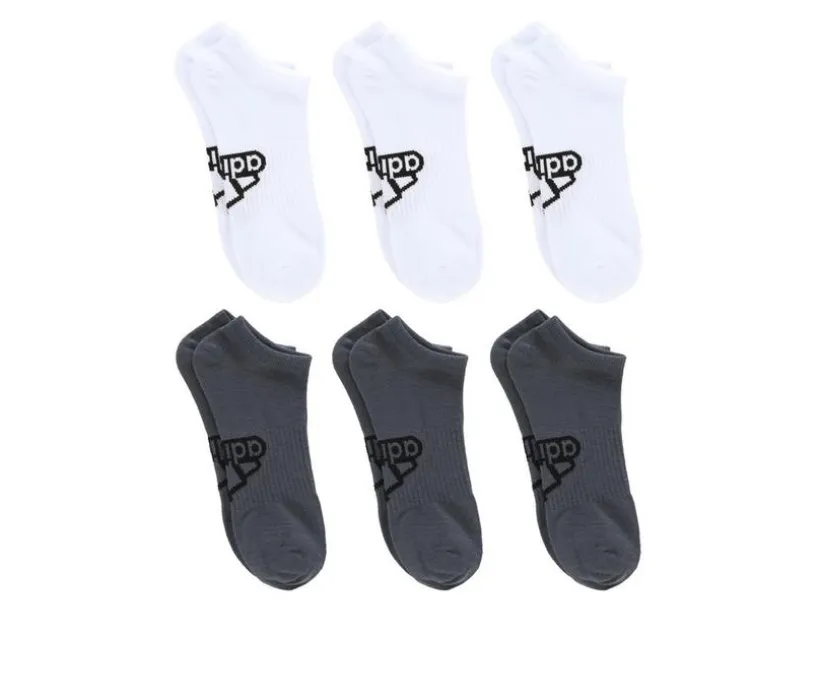 Adidas 6p Mens Superlite Badge No Show Socks
