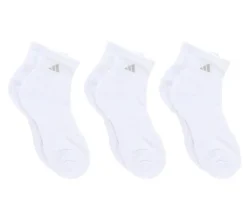 Adidas Women's 3P Cushion 3.0 Quarter Socks