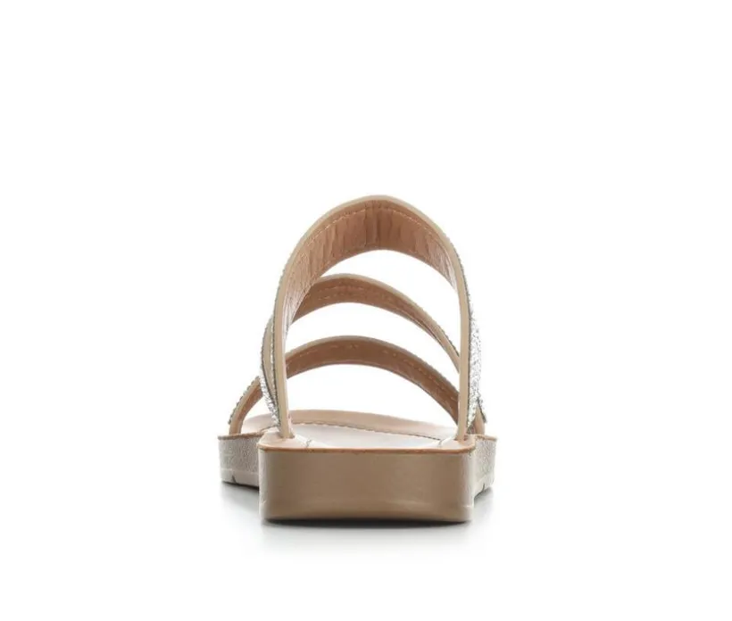 Blue Aura Shine Sandals
