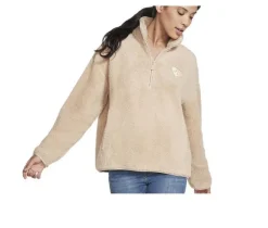 Bobs Apparel Cuddle 1/4 Zip Pullover Hoodie