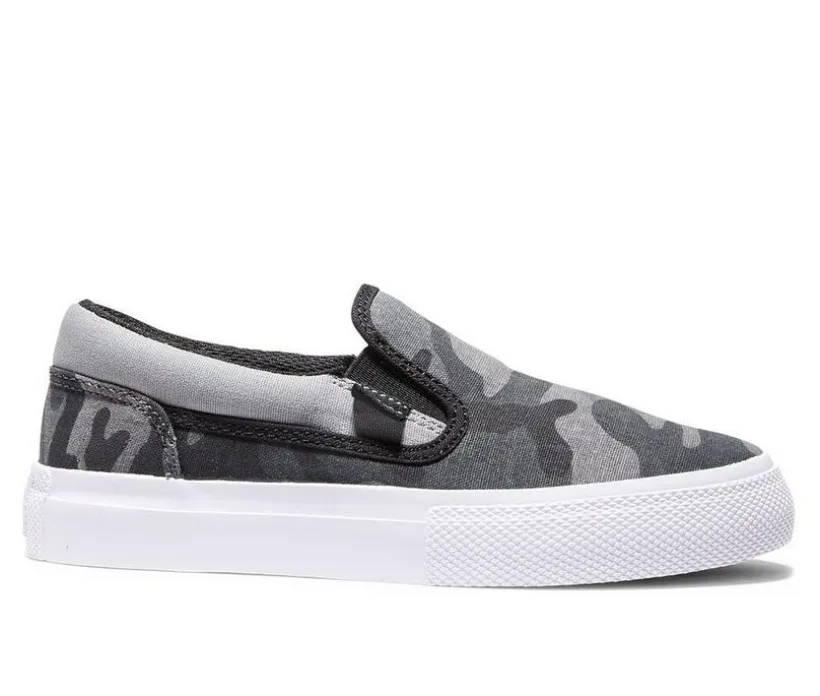 Boys' DC Little Kid & Big Kid Manual Slip On Skate Sneakers