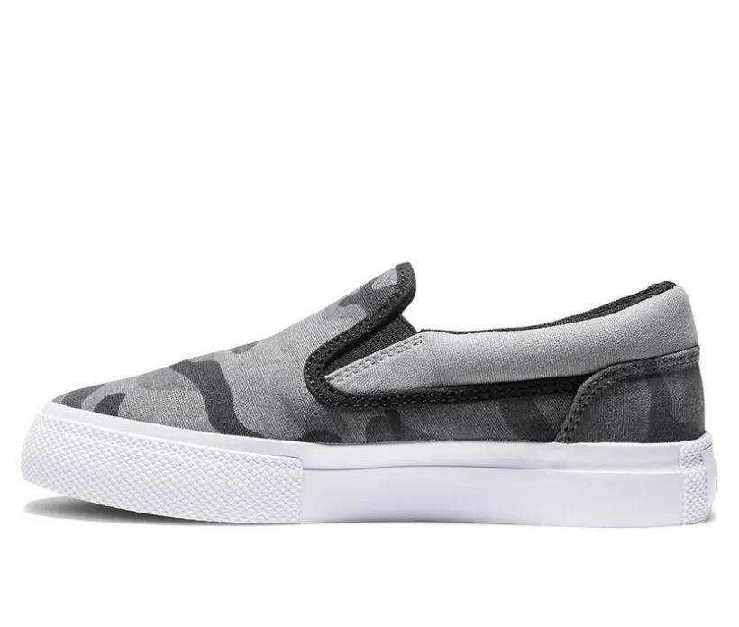 Boys' DC Little Kid & Big Kid Manual Slip On Skate Sneakers