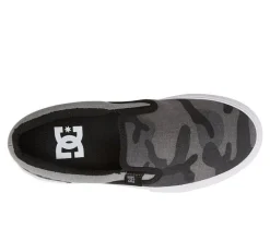 Boys' DC Little Kid & Big Kid Manual Slip On Skate Sneakers