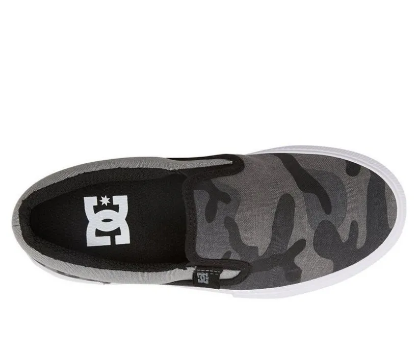 Boys' DC Little Kid & Big Kid Manual Slip On Skate Sneakers