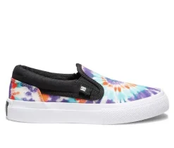 Boys' DC Little Kid & Big Kid Manual Slip On Skate Sneakers