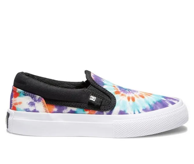Boys' DC Little Kid & Big Kid Manual Slip On Skate Sneakers