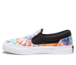Boys' DC Little Kid & Big Kid Manual Slip On Skate Sneakers