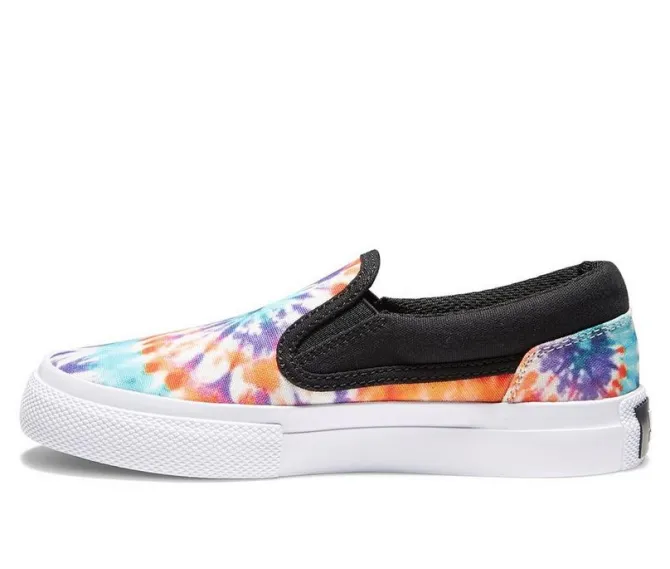 Boys' DC Little Kid & Big Kid Manual Slip On Skate Sneakers