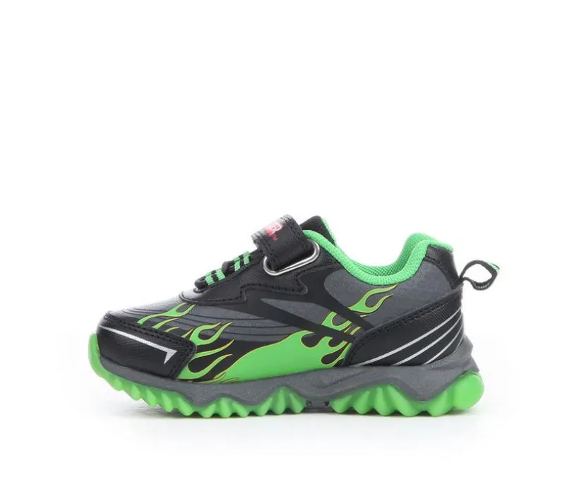 Boys' Feld Motor Sports INC Toddler & Little Kid Monster Jam Light-Up Sneakers