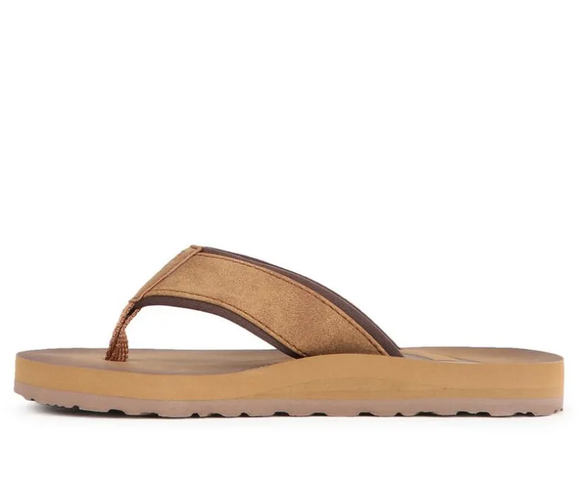 Boys' Flojos Little Kid & Big Kid Cuero Debossed Thong Strap Sandals