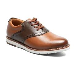 Boys' Florsheim Vibe Saddle Toe JR Dress Shoes