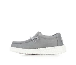 Boys' HEYDUDE Toddler Wally Canvas Casual Shoes