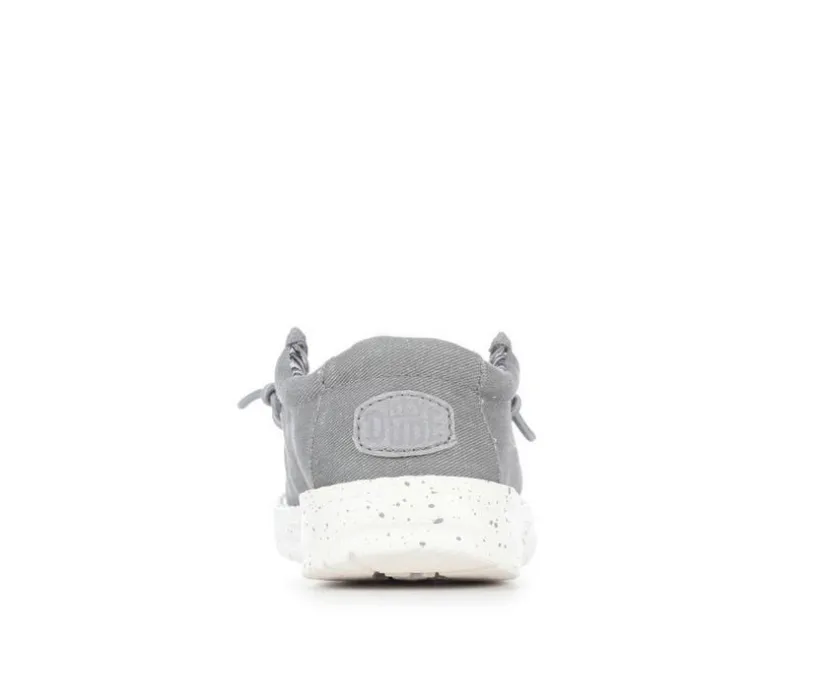 Boys' HEYDUDE Toddler Wally Canvas Casual Shoes