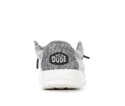 Boys' HEYDUDE Toddler Wally Youth Stretch Casual Shoes