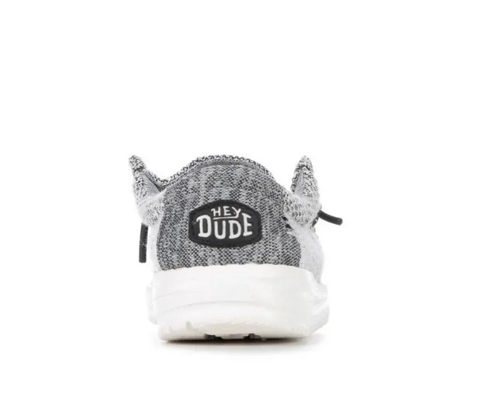 Boys' HEYDUDE Toddler Wally Youth Stretch Casual Shoes