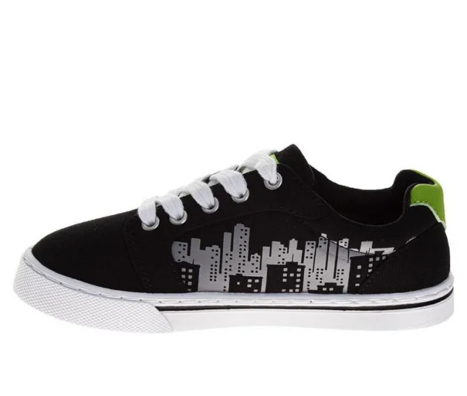Boys' Nickelodeon Little Kid & Big Kid Ninka Turtle Canvas Sneakers
