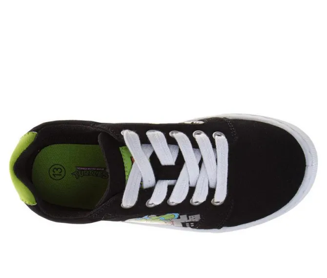 Boys' Nickelodeon Little Kid & Big Kid Ninka Turtle Canvas Sneakers