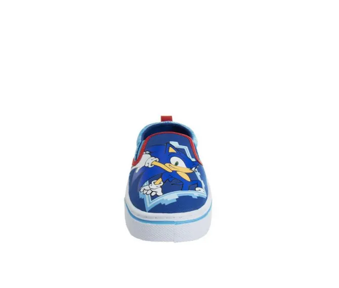 Boys' Nickelodeon Little Kid & Big Kid Sonic Slip-On Sneakers