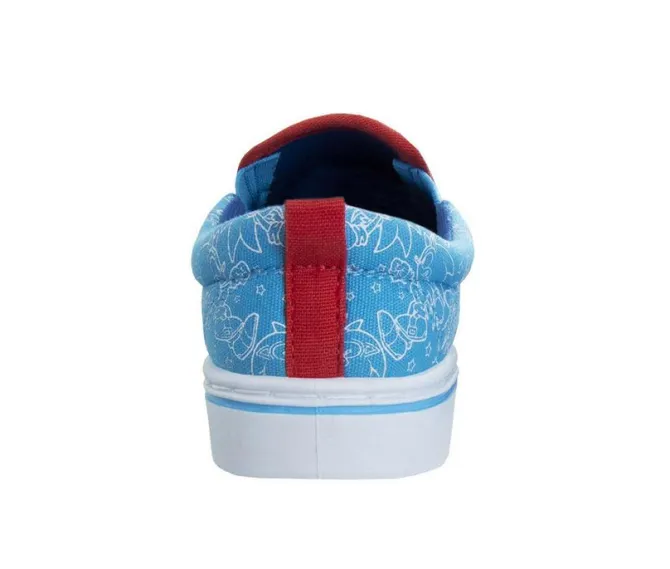Boys' Nickelodeon Little Kid & Big Kid Sonic Slip-On Sneakers