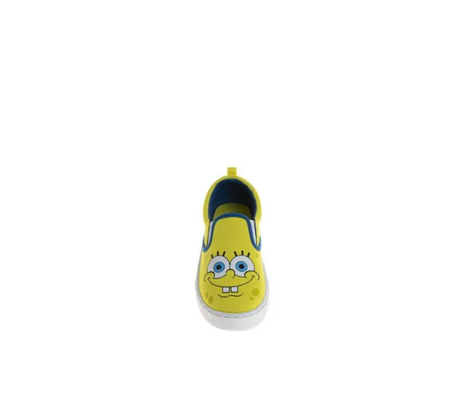 Boys' Nickelodeon Little Kid SpongeBob & Patrick Slip On Shoes