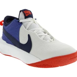 Boys' Nike Big Kid Team Hustle D10 Basketball Shoes