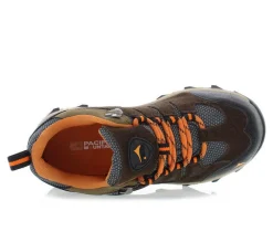 Boys' Pacific Mountain Big Kid Boulder Low Waterproof Hiking Shoes