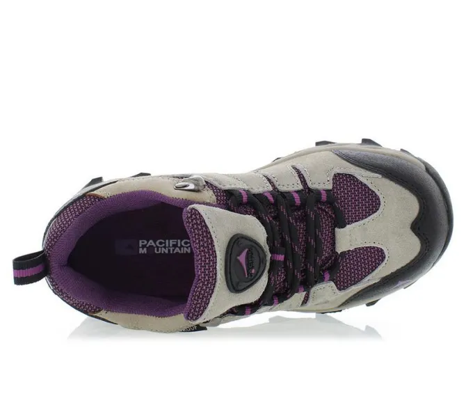 Boys' Pacific Mountain Big Kid Boulder Low Waterproof Hiking Shoes