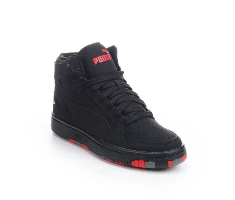Boys' Puma Big Kid Rebound Layup Marbleized Junior Sneakers