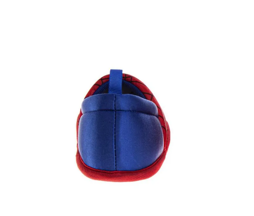Boys' Spiderman Spider Sense Toddler & Litle Kid Spiderman Slippers