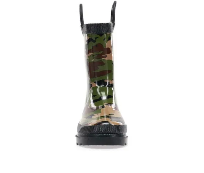 Boys' Western Chief Little Kid & Big Kid Camo Rain Boots