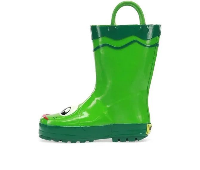 Boys' Western Chief Little Kid Frog Rain Boots