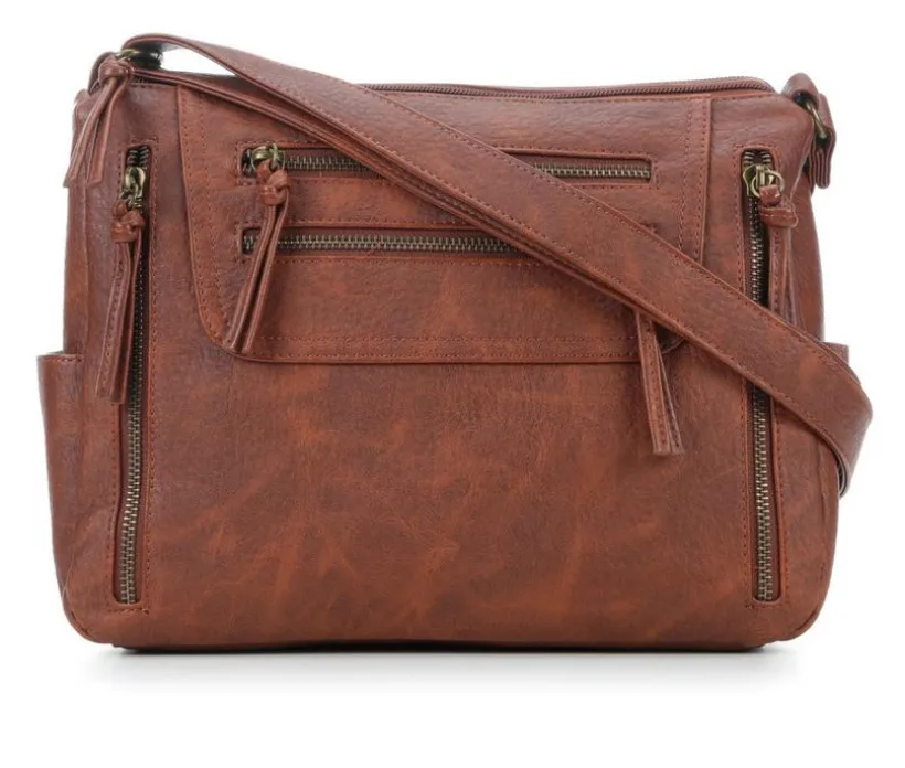Bueno Of California Antique Pebble Wash Handbag