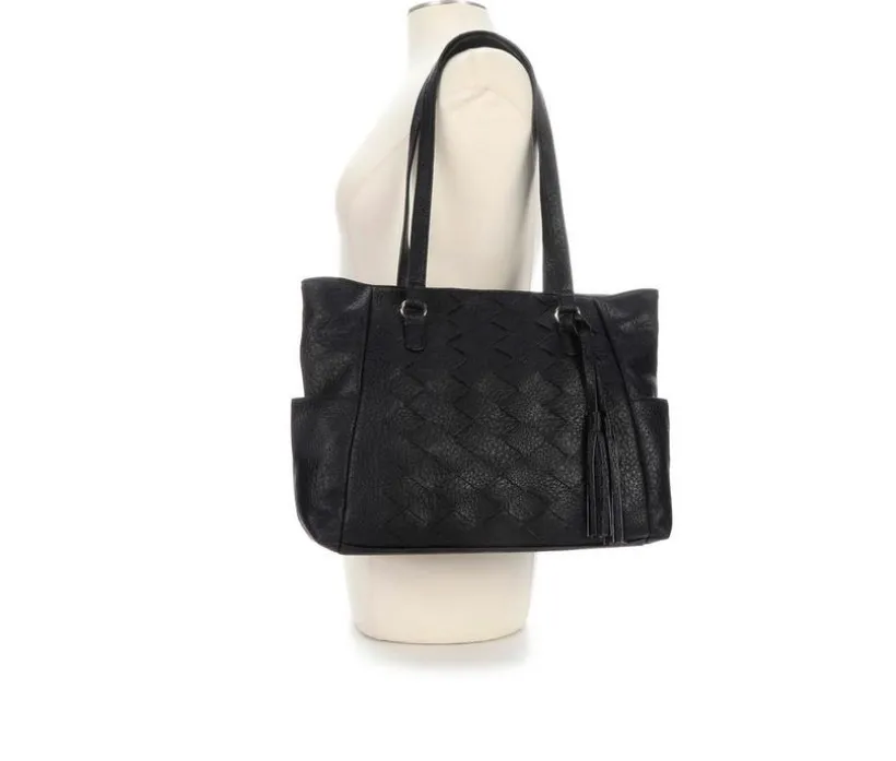 Bueno Of California Bueno Of California Woven Tote Handbag
