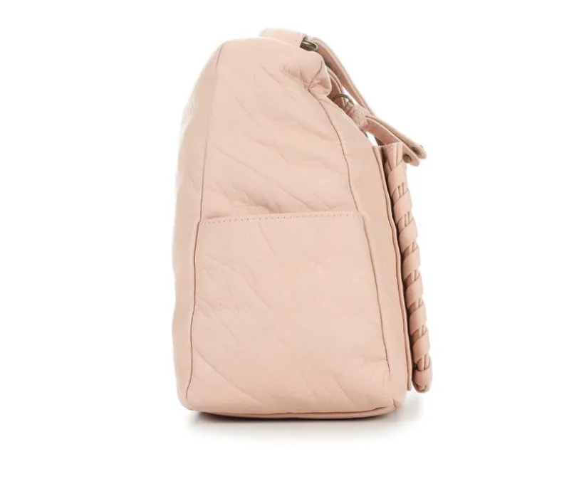 Bueno Of California Bueno of California Elephant Whip Stitch Handbag