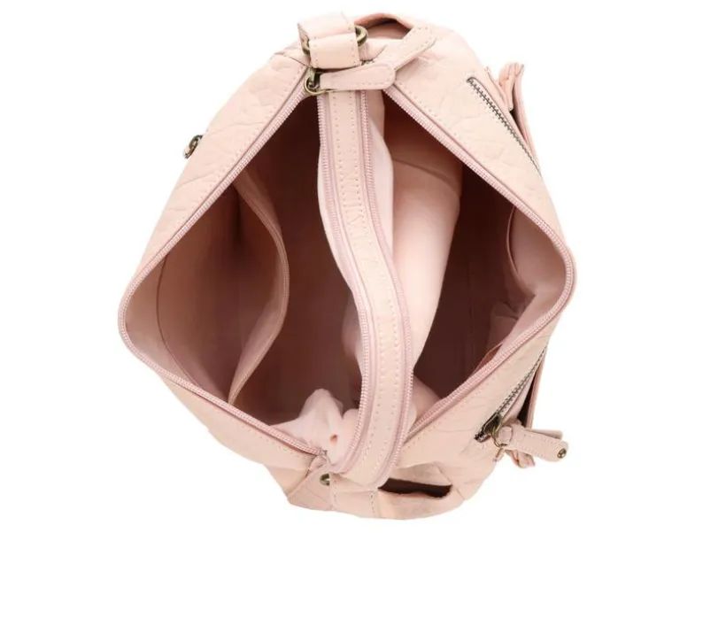 Bueno Of California Bueno of California Elephant Whip Stitch Handbag