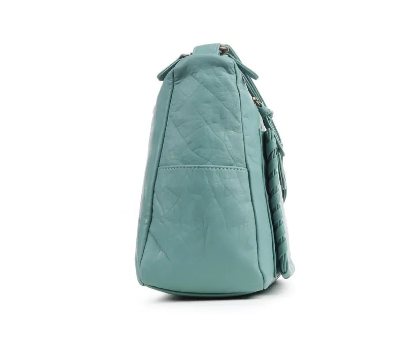 Bueno Of California Bueno of California Elephant Whip Stitch Handbag