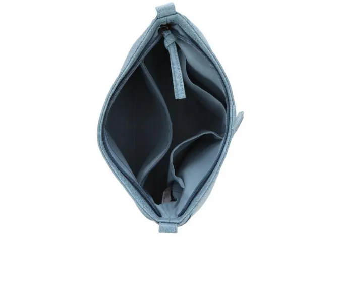 Bueno Of California Croc Washed Pocket Handbag