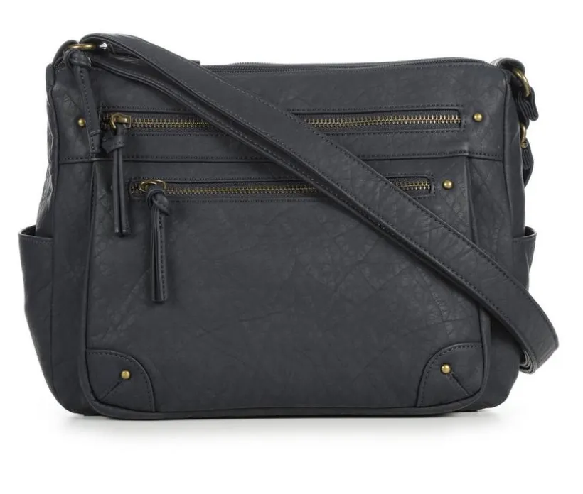 Bueno Of California Elephant Wash 2 Pocket Front Handbag