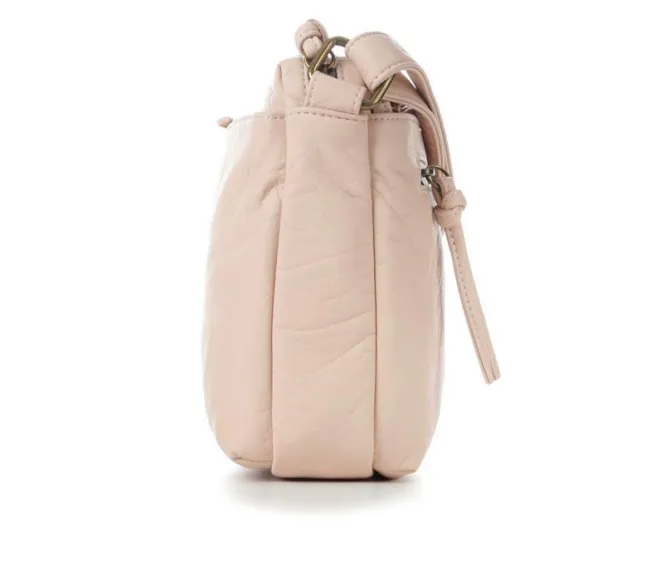 Bueno Of California Elephant Wash Crossbody Handbag