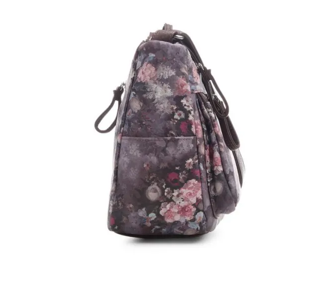 Bueno Of California Front Print Zip Handbag