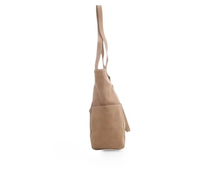 Bueno Of California Geo Perf Tote Handbag