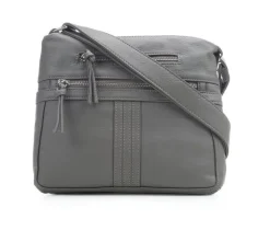 Bueno Of California Grainy Double Zip Handbag