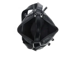 Bueno Of California Grainy Double Zip Handbag