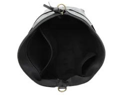 Bueno Of California Grainy Elk Satchel Handbag