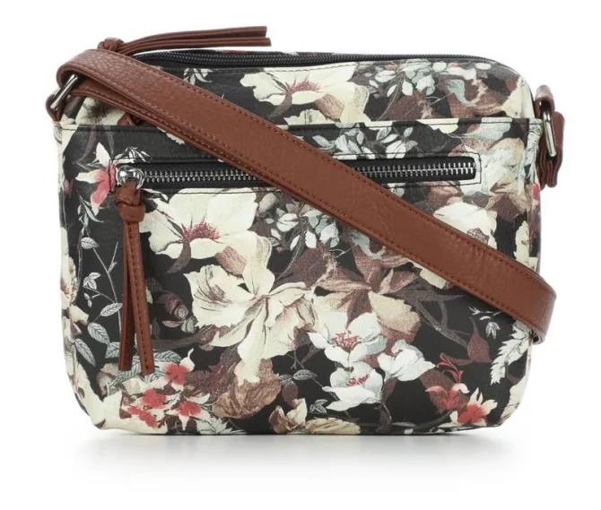 Bueno Of California Grainy Wash Handbag Print Handbag